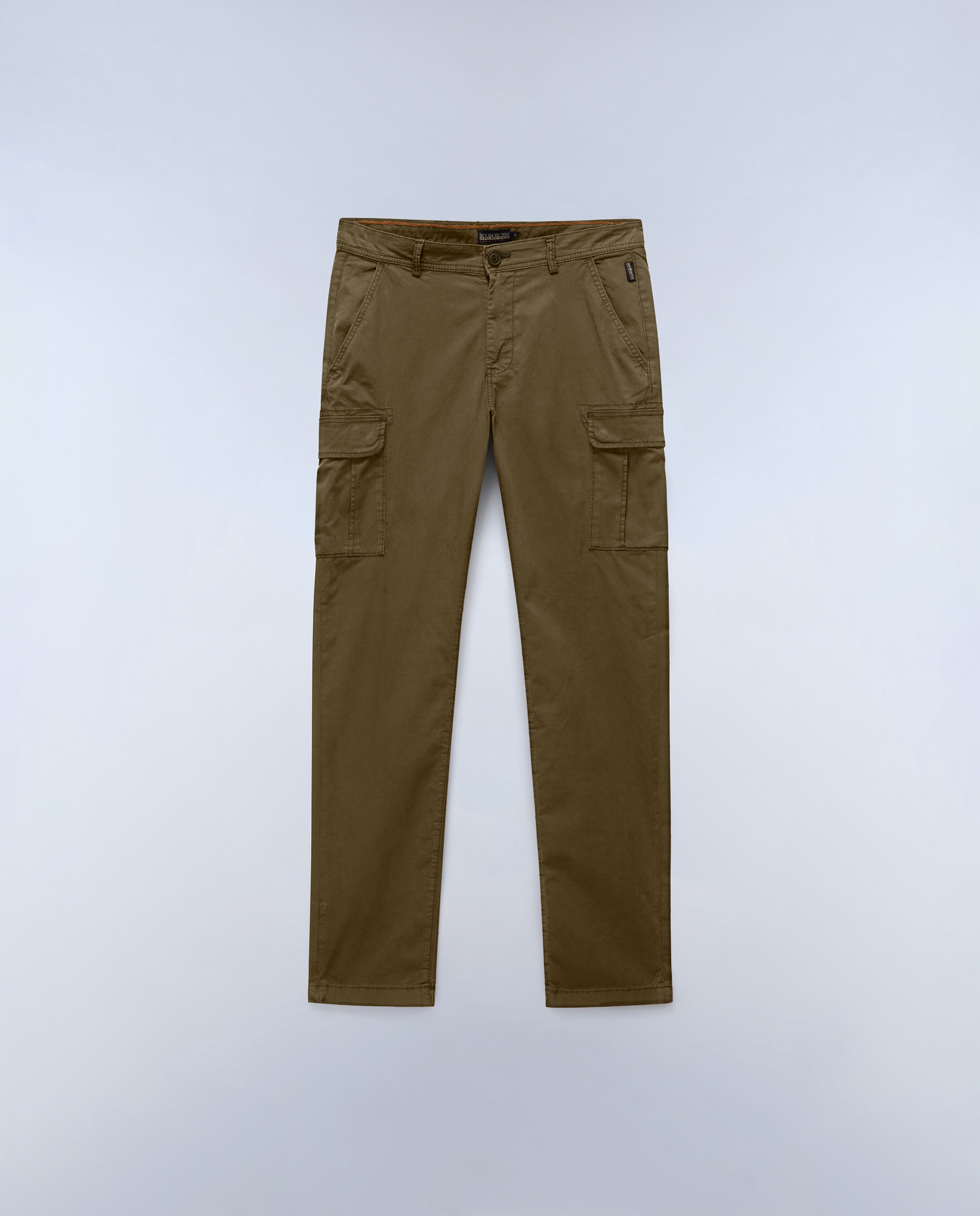 Pantalón cargo de hombre Yasuni de corte regular - Napapijri - Verde Oliva Verde Oliva-4