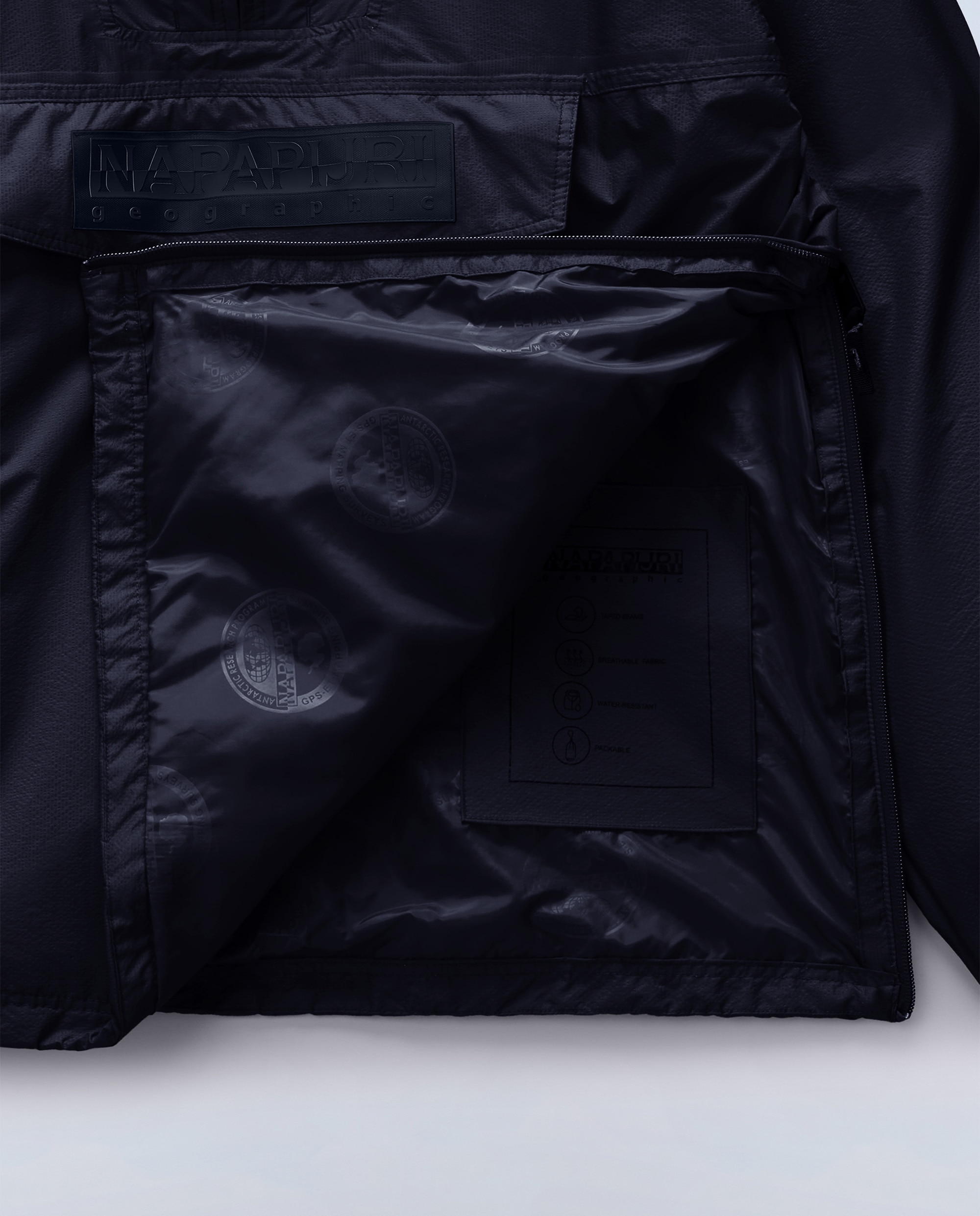 Imagen 7 de Parka de hombre Rainforest WB impermeable - Napapijri - Azul marino Azul marino