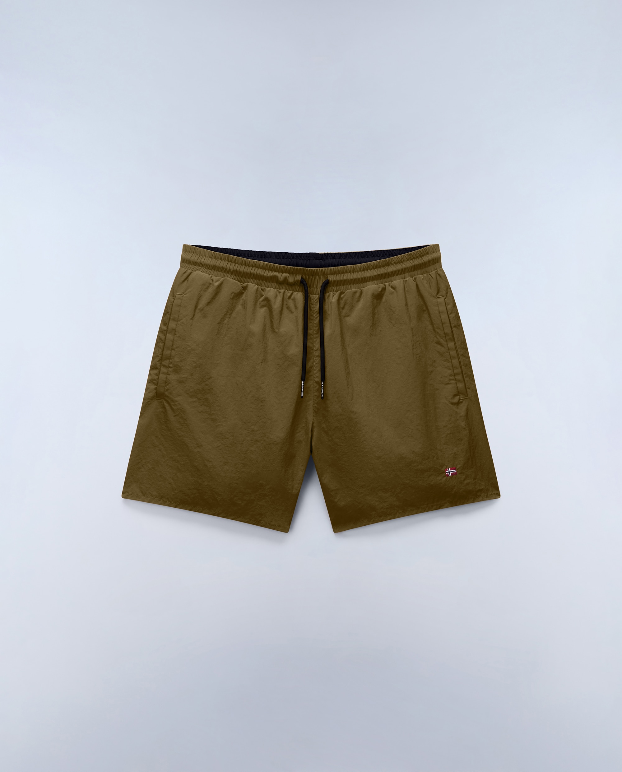 Imagen 5 de Bañador tipo bermuda de hombre haldane liso - Verde Oliva Verde Oliva