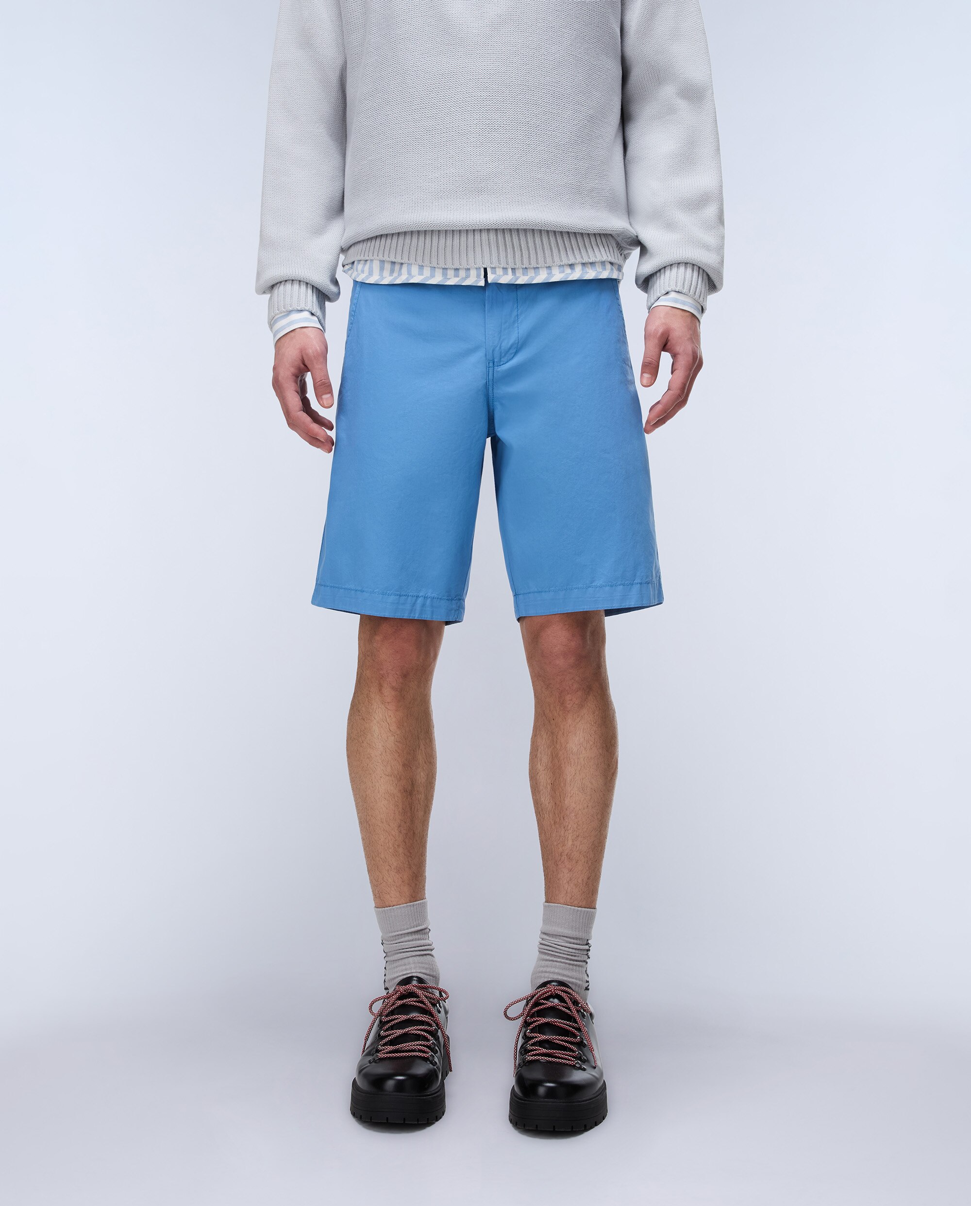 Bermuda de hombre Nakuru lisa - Napapijri - Azul eléctrico Azul eléctrico-1
