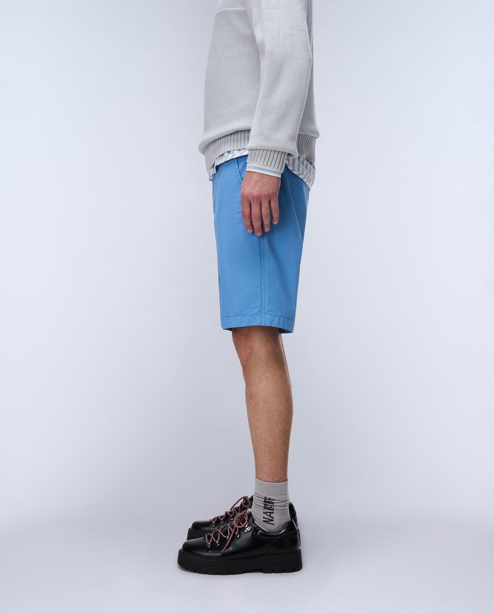 Bermuda de hombre Nakuru lisa - Napapijri - Azul eléctrico Azul eléctrico-2