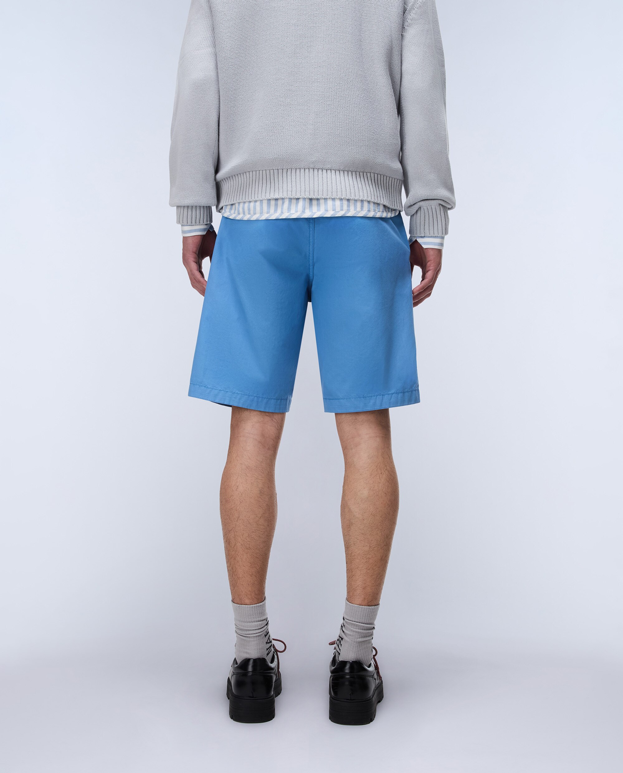 Bermuda de hombre Nakuru lisa - Napapijri - Azul eléctrico Azul eléctrico-3
