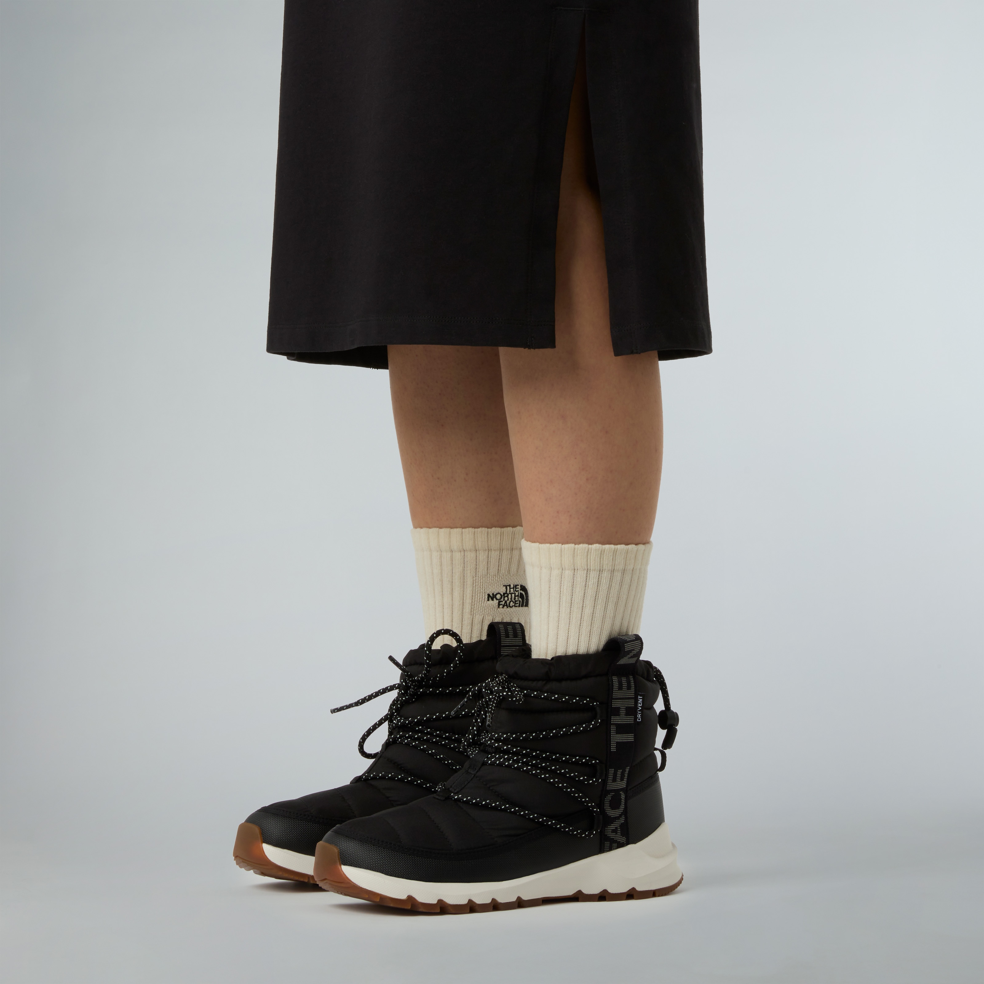 Botas de invierno impermeables con cordones de mujer ThermoBall™ The North Face - Negro Negro-6