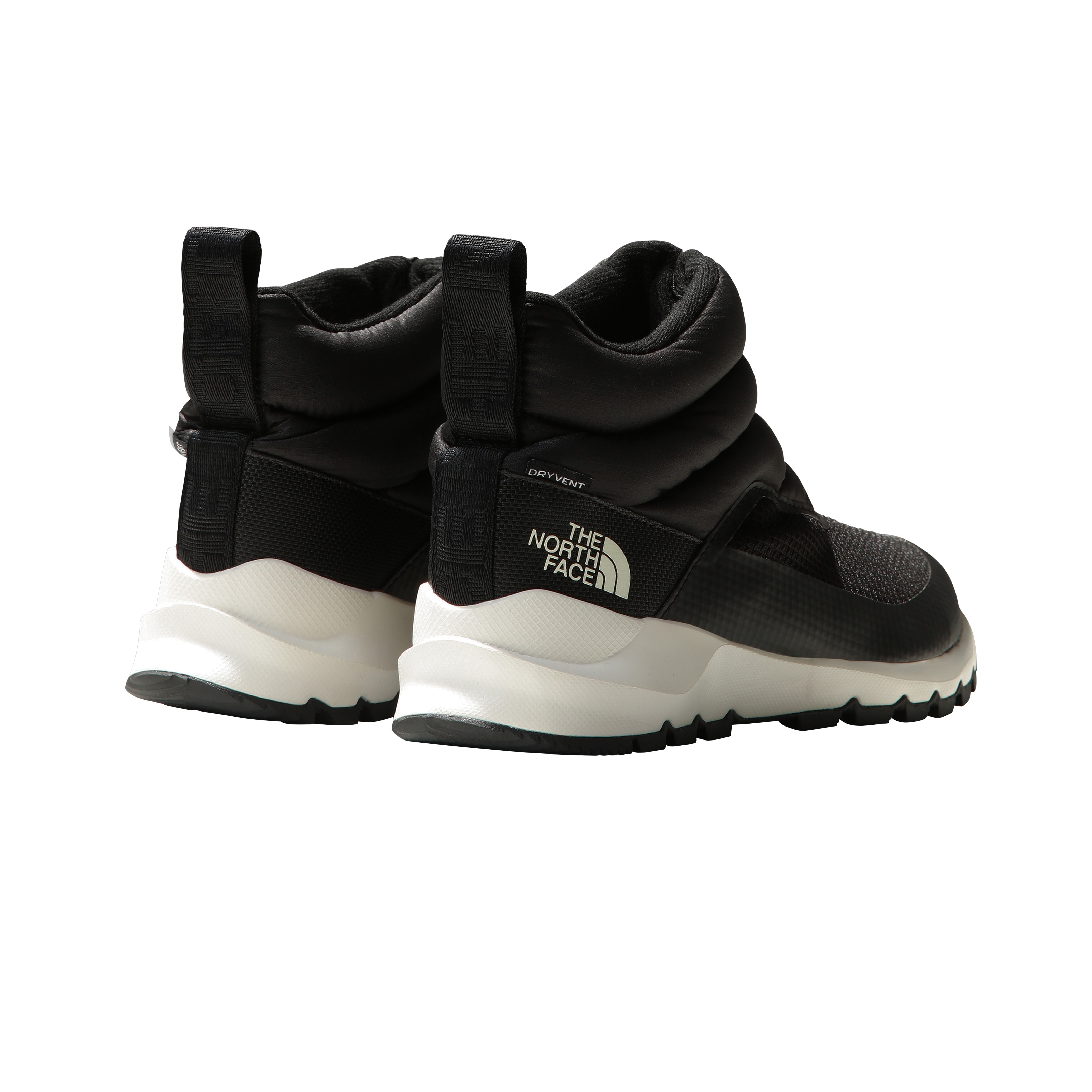 Botas de invierno impermeables con cremallera de mujer ThermoBall™ Progressive II The North Face - Negro / Blanco Negro / Blanco-3
