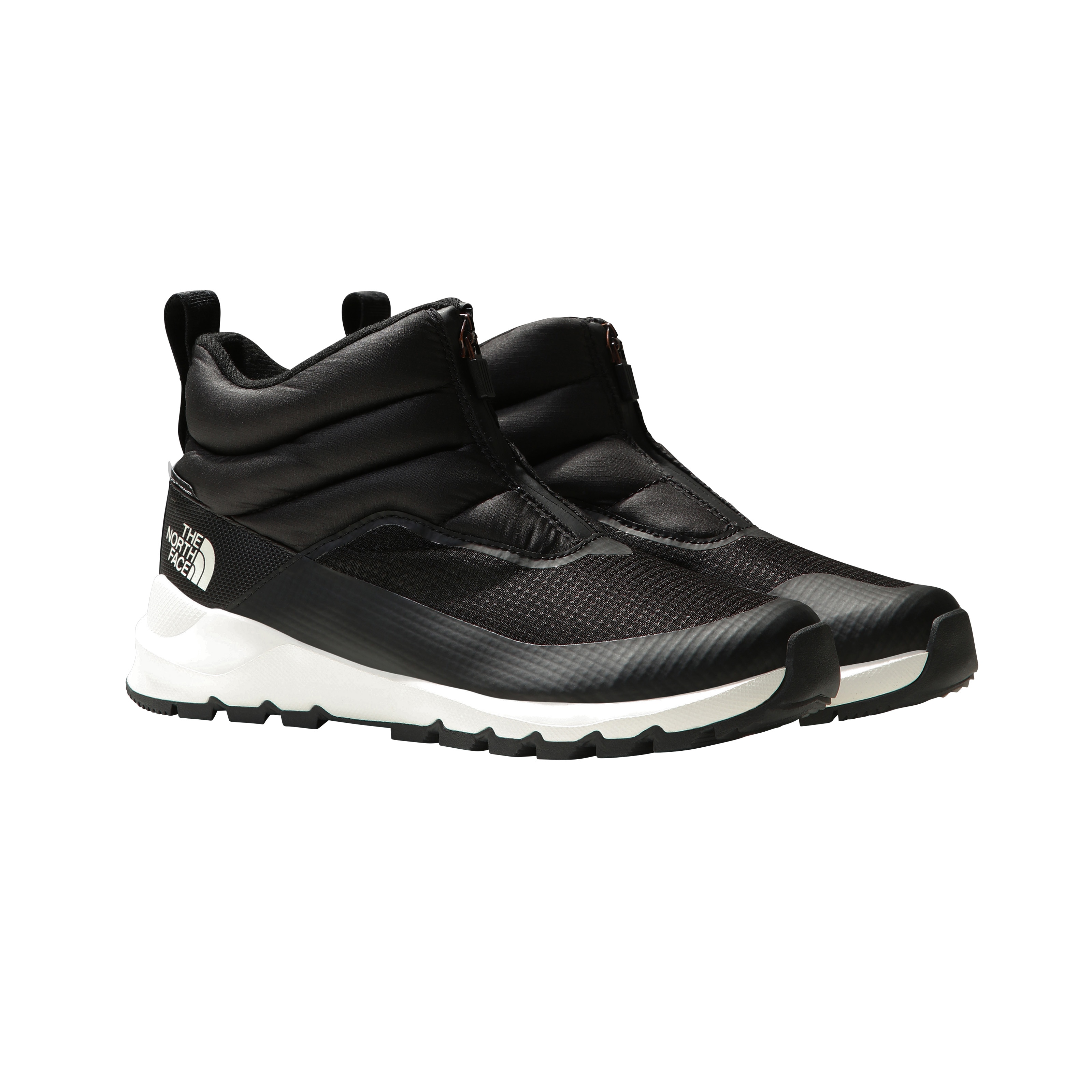 Botas de invierno impermeables con cremallera de mujer ThermoBall™ Progressive II The North Face - Negro / Blanco Negro / Blanco-5