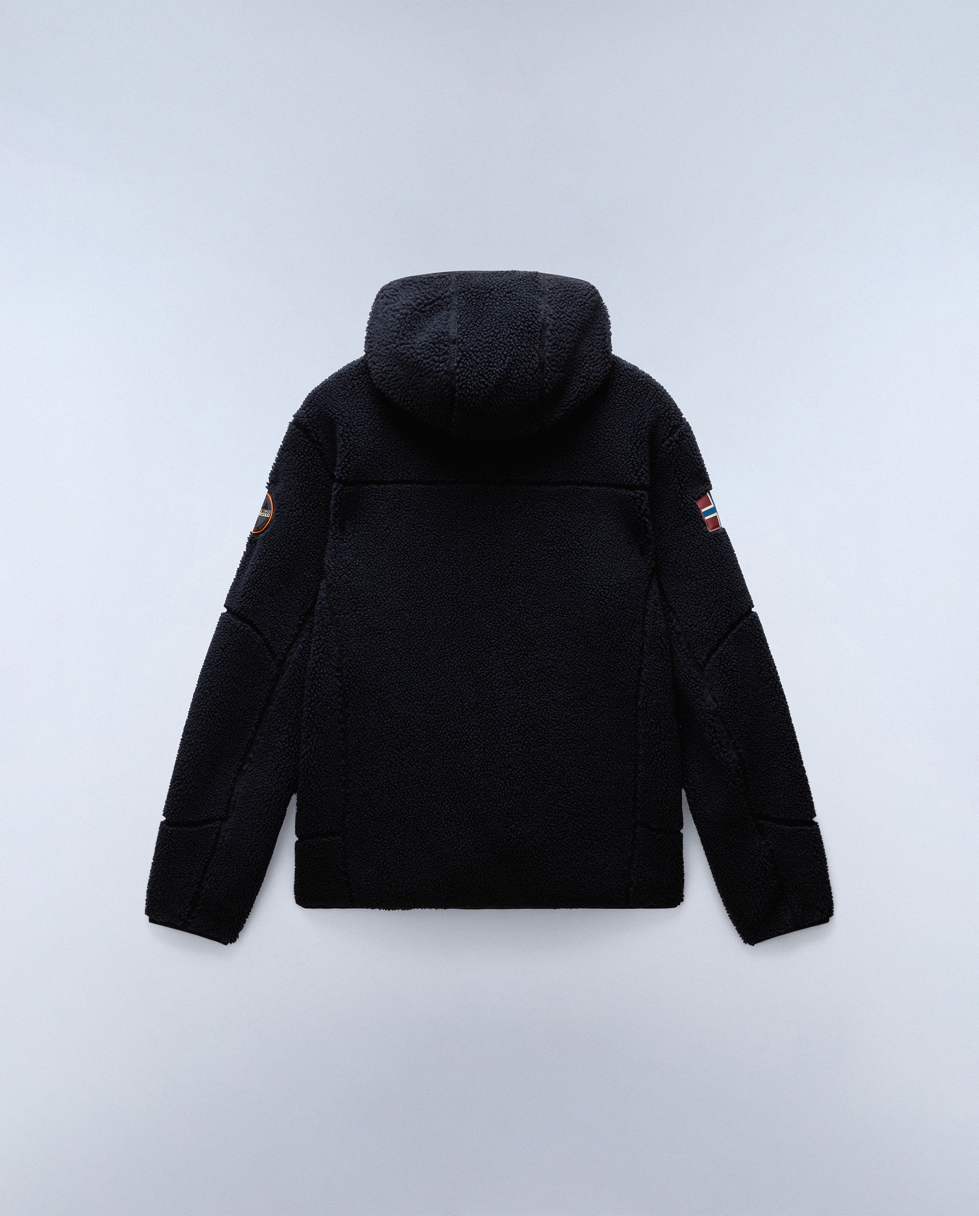 Sudadera de felpa de hombre Yupik con capucha - Napapijri - Negro Negro-6