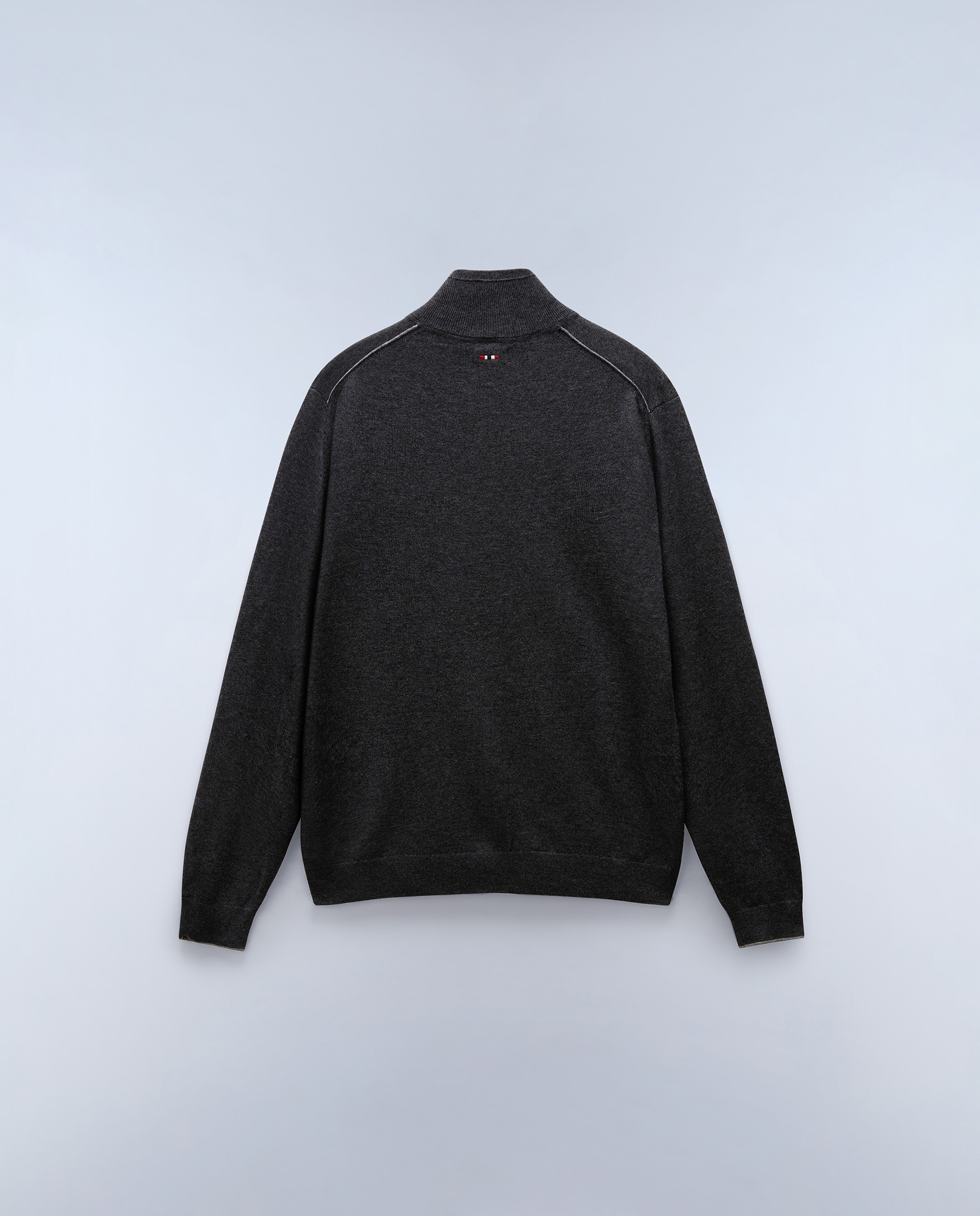 Chaqueta de punto de hombre damavand fz con cremallera - Napapijri - Gris oscuro Gris oscuro-6