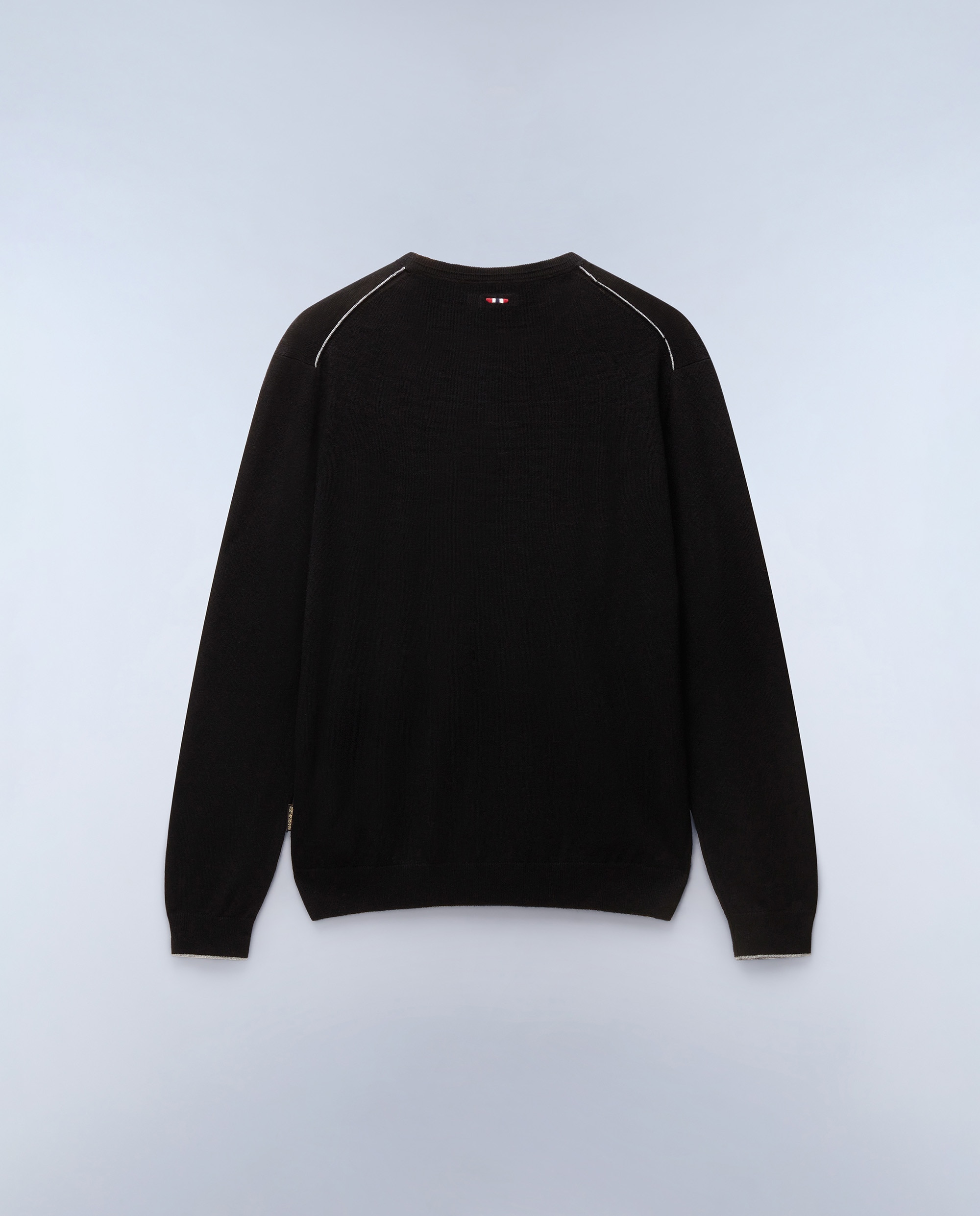 Jersey de hombre damavand c 4 de cuello redondo - Napapijri - Negro Negro-6