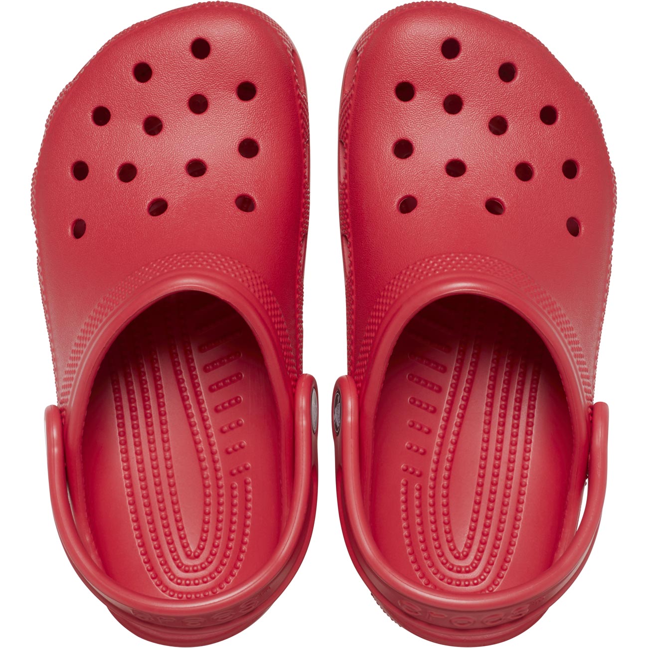 Zuecos de bebés Classic Clog Crocs - Rojo Rojo-3