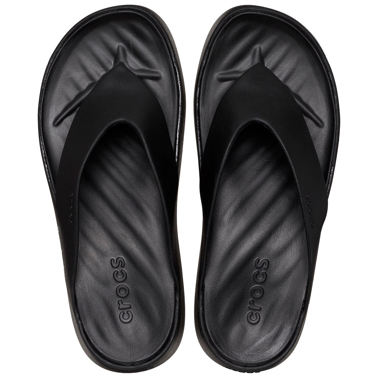 Chanclas de mujer Getaway Platform Flip W Crocs - Negro Negro-3