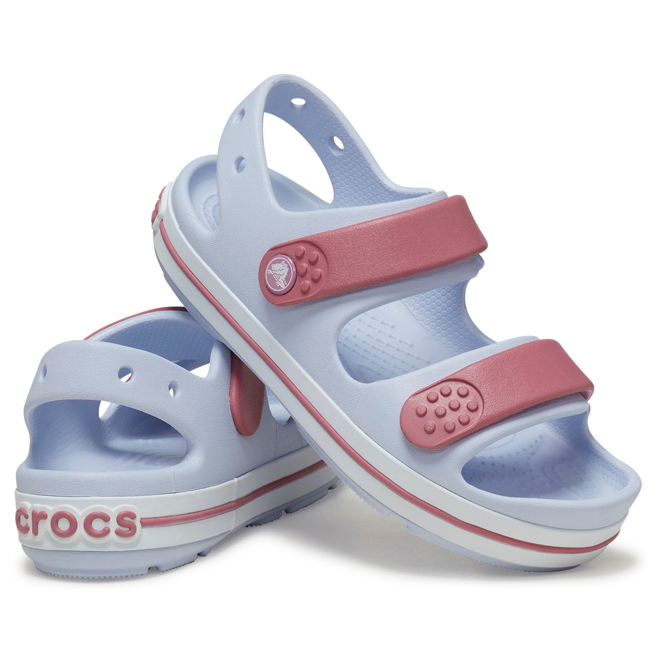Sandalias de niños Crocband Cruiser Sandal K Crocs - Azul claro Azul claro-2