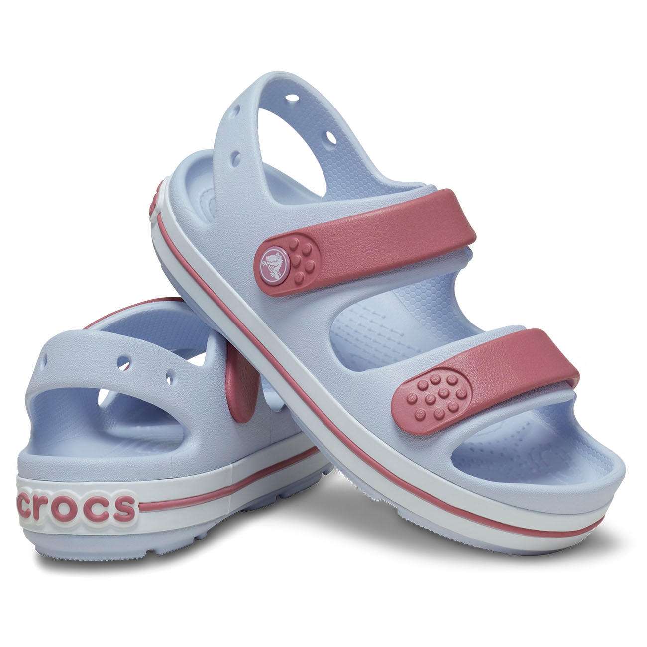 Sandalias de bebés Crocband Cruiser Sandal T Crocs - Azul claro Azul claro-2