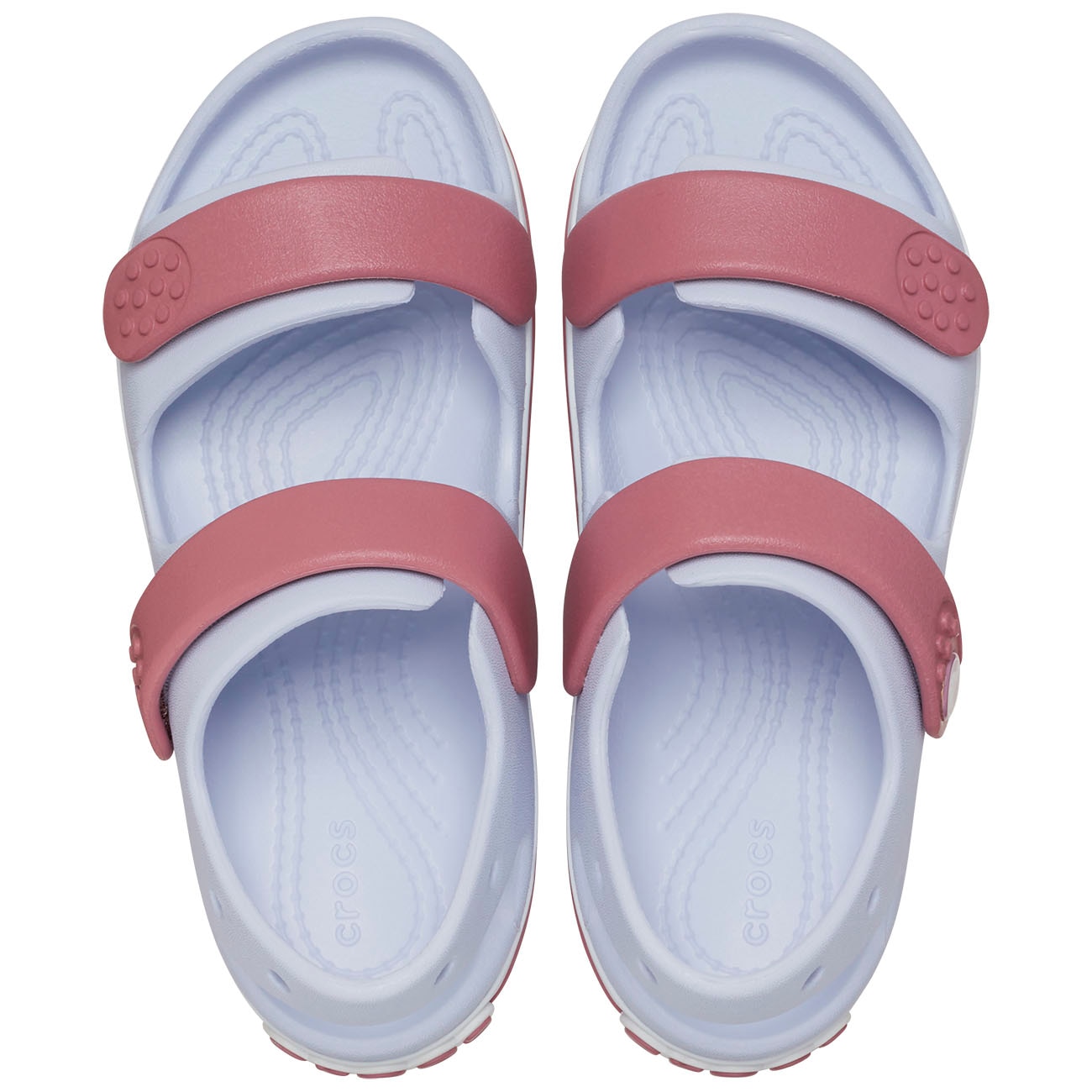 Sandalias de bebés Crocband Cruiser Sandal T Crocs - Azul claro Azul claro-3