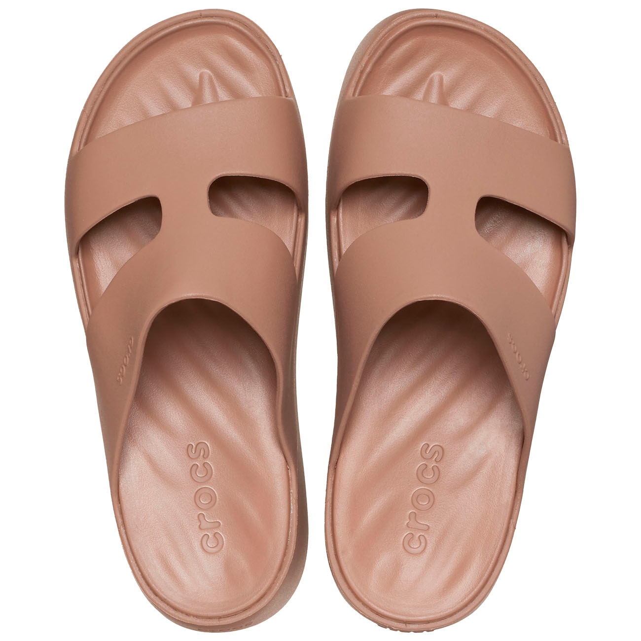 Imagen 3 de Sandalias de mujer Getaway Platform H-Strap W Crocs - Marrón Marrón