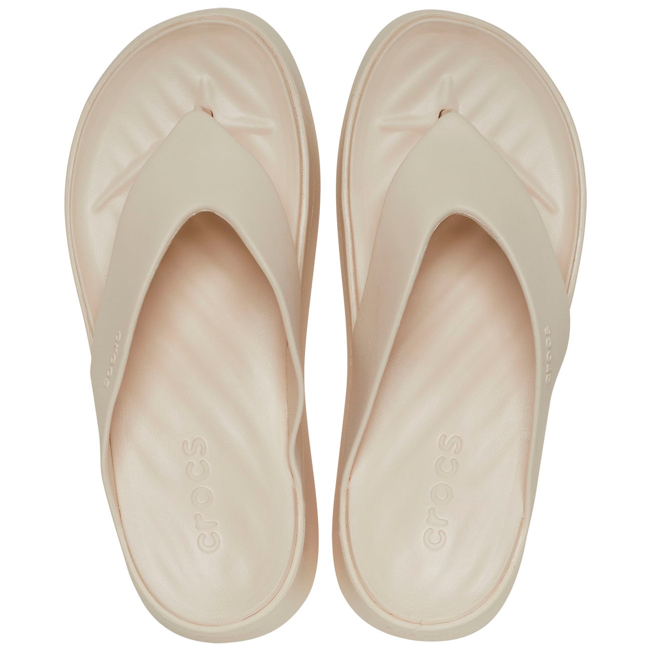 Chanclas de mujer Getaway Platform Flip W Crocs - Gris Gris-3