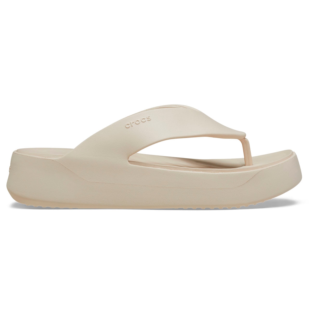 Crocs - Chanclas de mujer Getaway Platform Flip W Crocs.