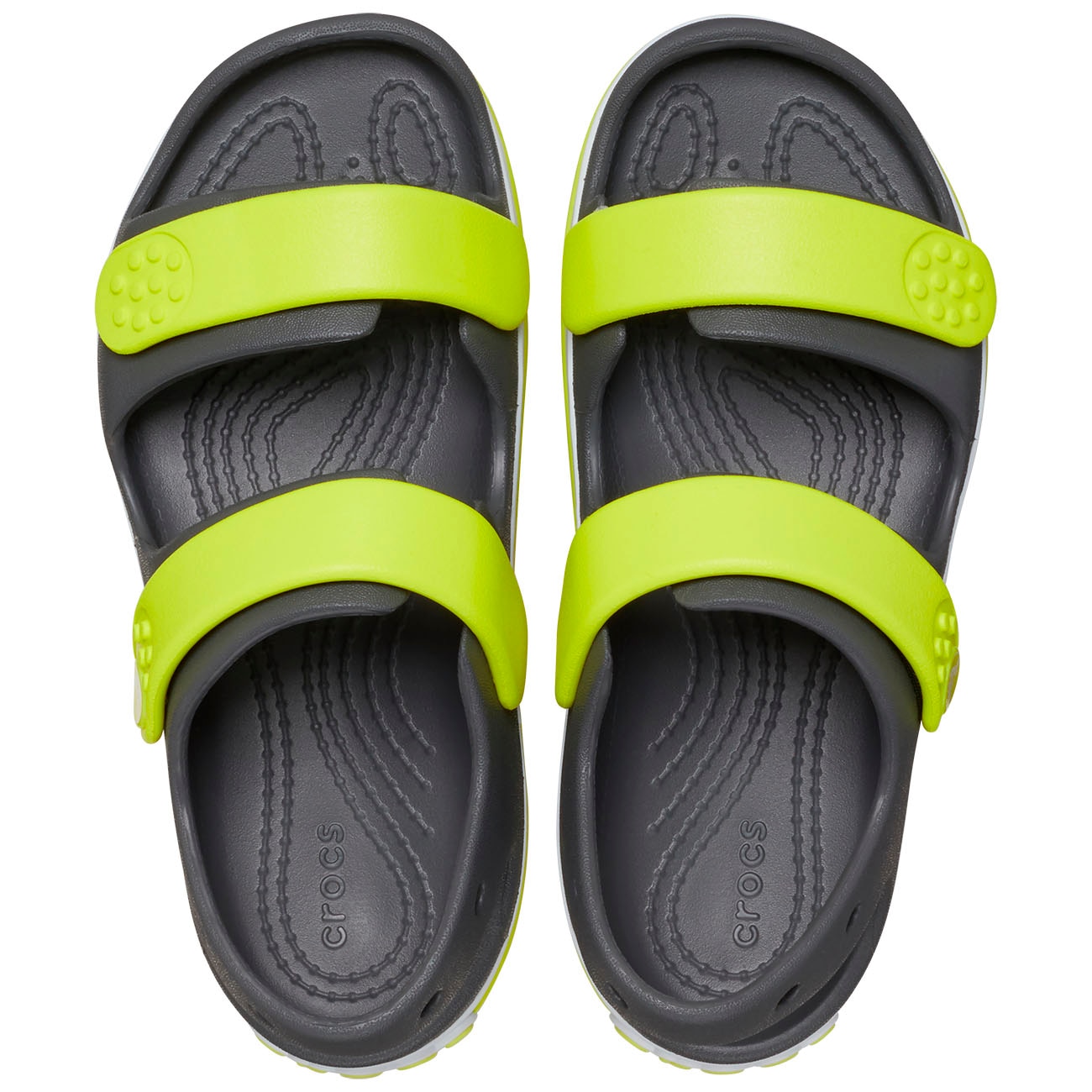 Imagen 3 de Sandalias de bebés Crocband Cruiser Sandal Crocs - Gris oscuro Gris oscuro