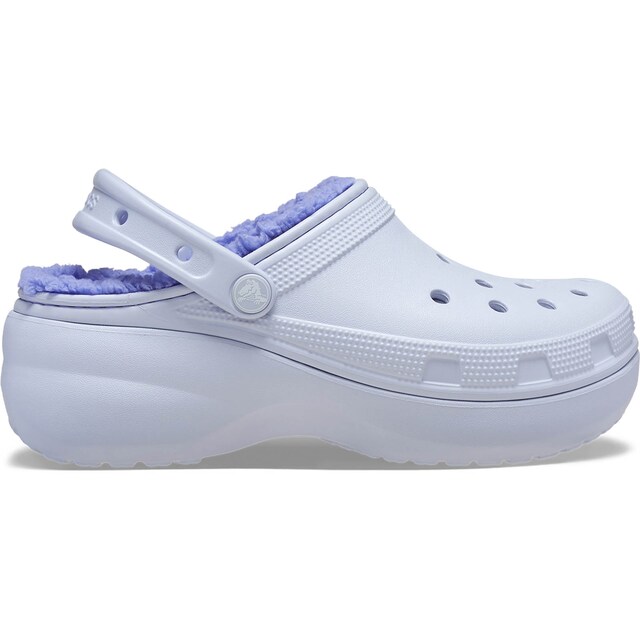 Imagen 0 de Zuecos de mujer Classic Platform Lined Clog Crocs