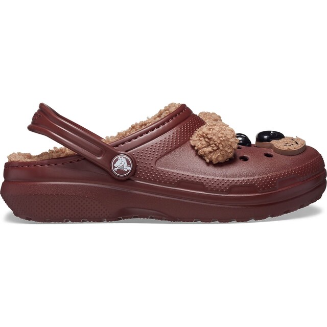 Imagen 0 de Zuecos de Bebé Classic Lined IAM Brown Bear Clog T Crocs