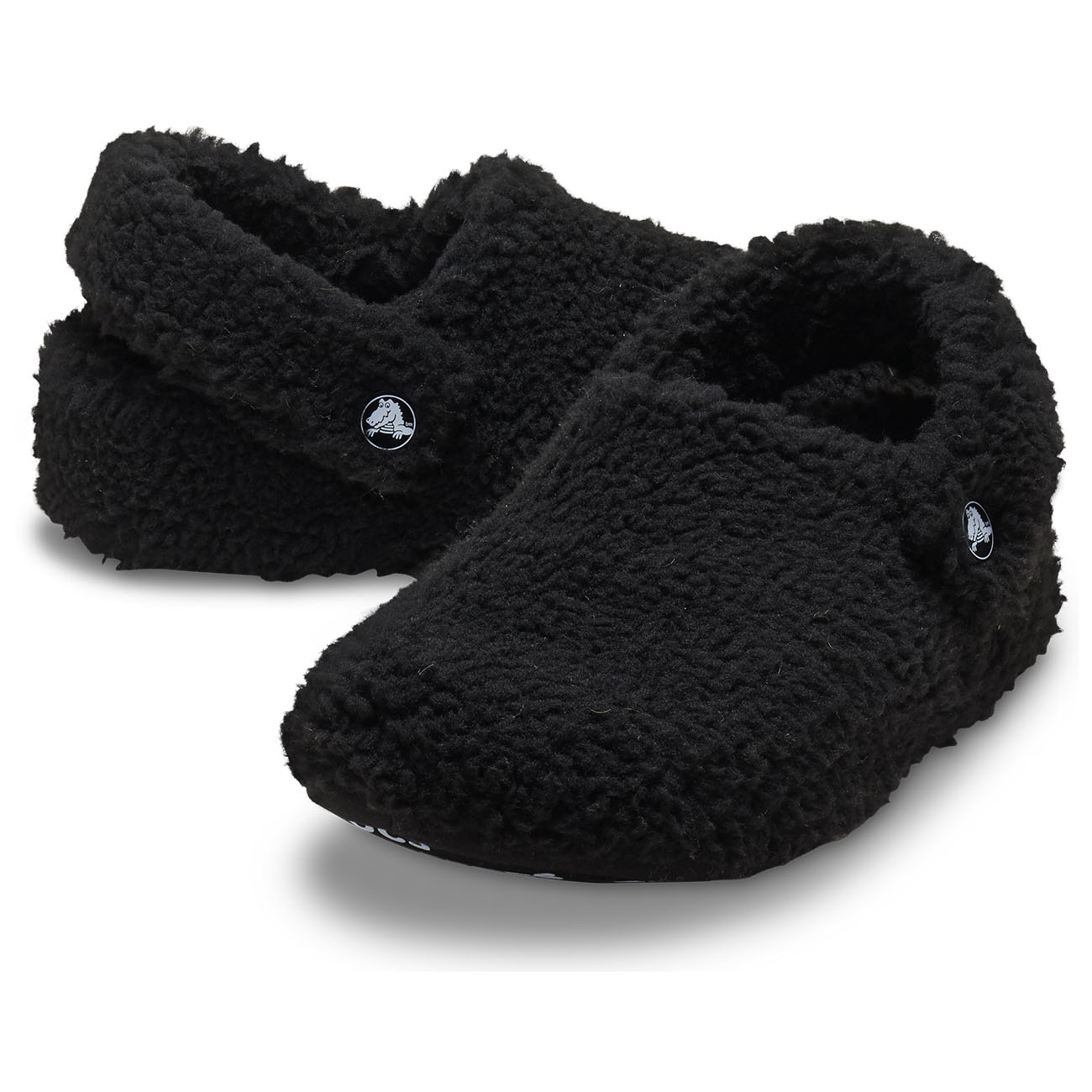 Zapatillas de casa de niños Classic Cozzzy Slipper K Crocs - Negro Negro-2
