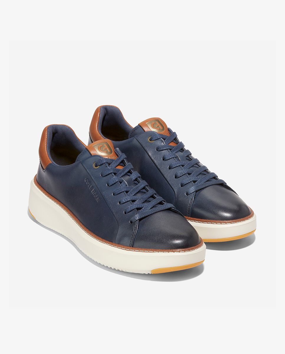 Zapatillas deportivas de hombre ligeras e inspiradas en el mundo del tenis - Cole Haan - Azul Azul-4