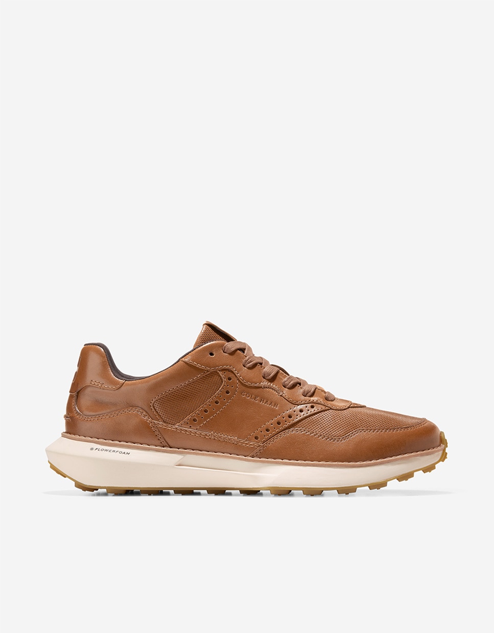 Imagen 0 de Zapatillas deportivas de hombre retro confeccionadas en piel Marrón