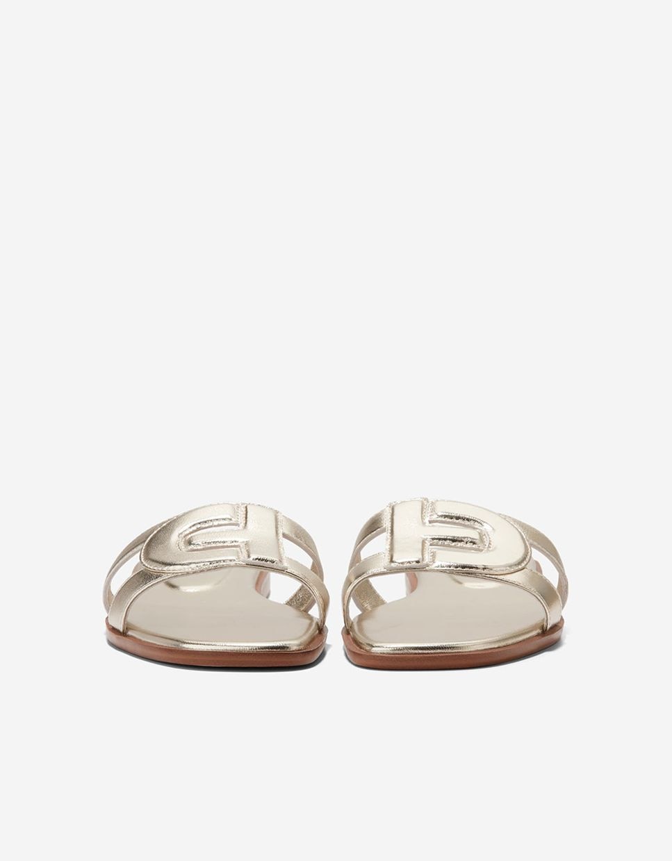 Sandalias planas de mujer confeccionadas en piel - Cole Haan - Oro Oro-3