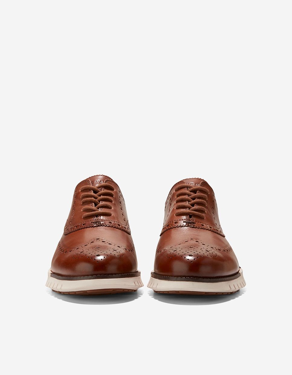 Zapato oxford de hombre de piel con suela flowerfoam - Cole Haan - Marrón Marrón-3