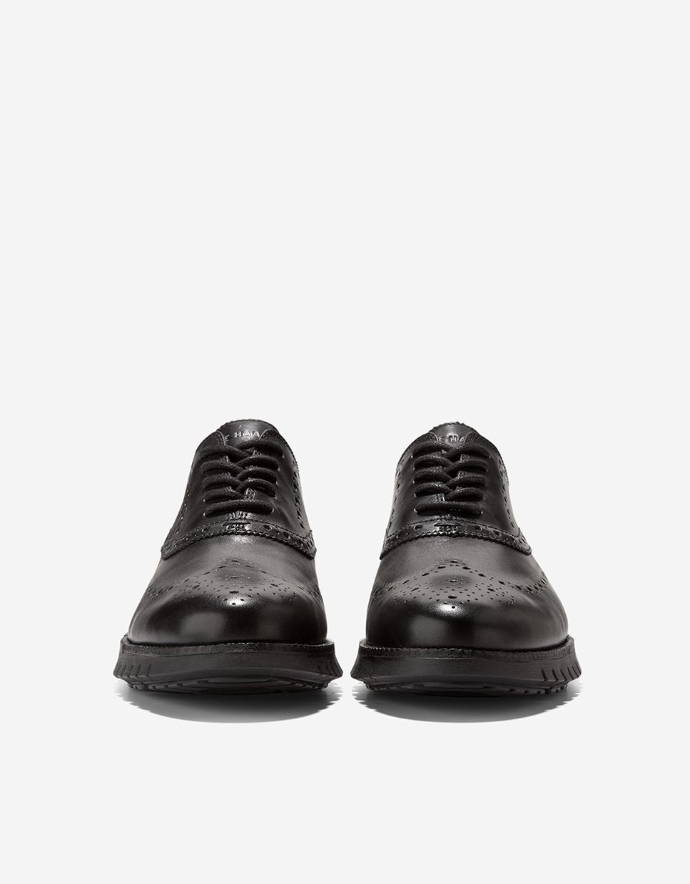 Zapato oxford de hombre de piel con suela flowerfoam - Cole Haan - Negro Negro-3