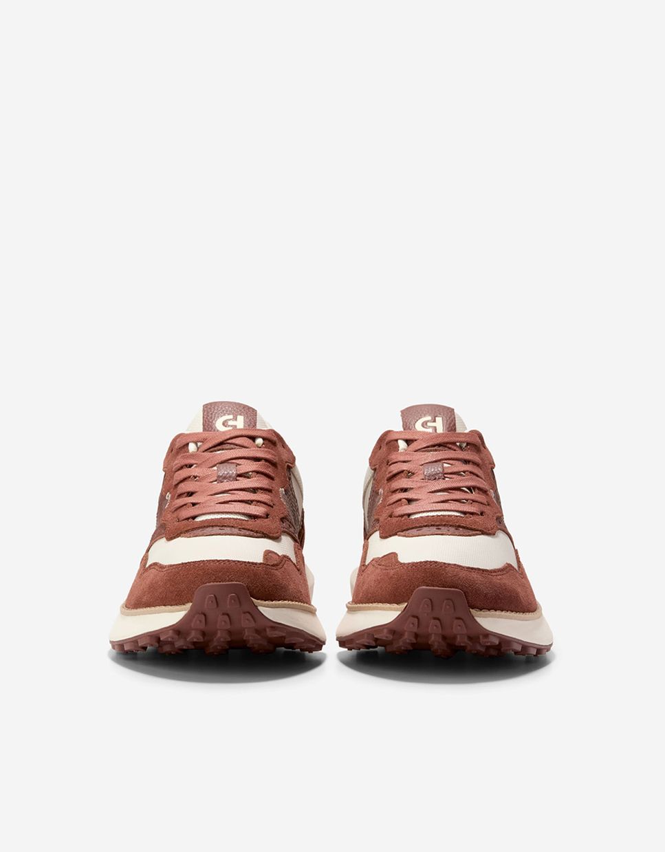 Zapatillas deportivas de hombre retro confeccionadas en piel - Cole Haan - Marrón claro Marrón claro-4