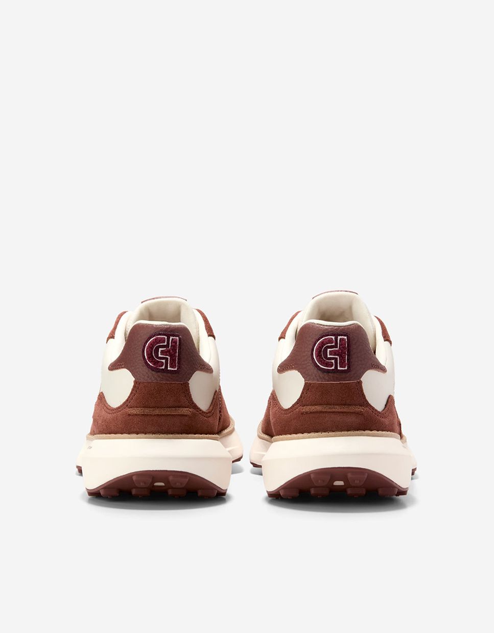 Zapatillas deportivas de hombre retro confeccionadas en piel - Cole Haan - Marrón claro Marrón claro-3