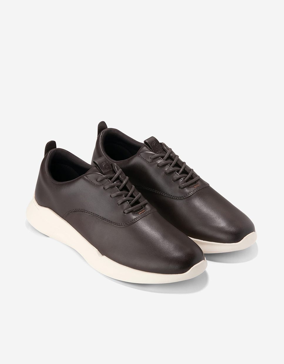 Zapatillas deportivas de hombre confeccionadas en cuero bruñido - Cole Haan - Marrón oscuro Marrón oscuro-4