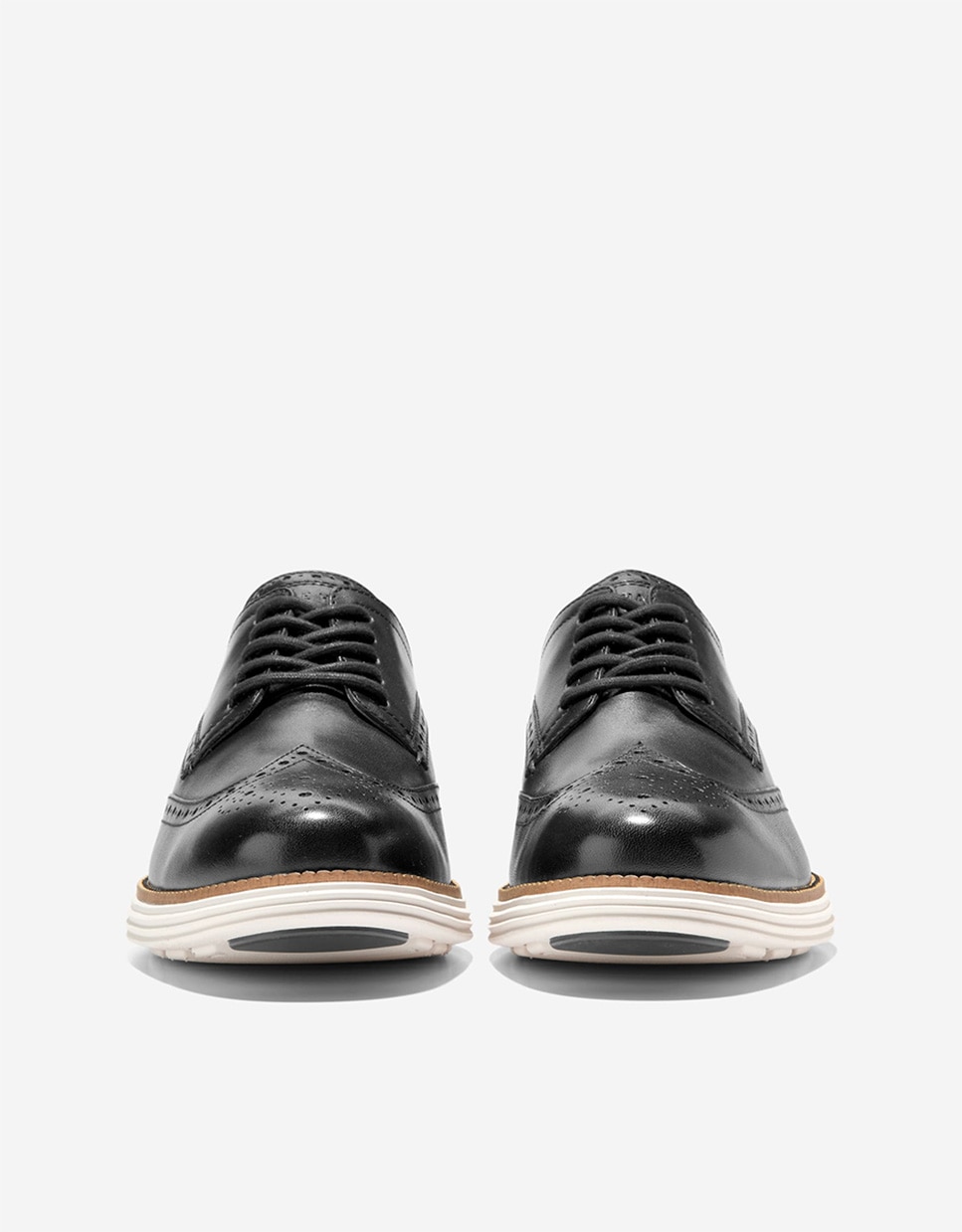 Zapato oxford de hombre confeccionado en piel con entresuela flowerfoam™ - Cole Haan - Negro Negro-3
