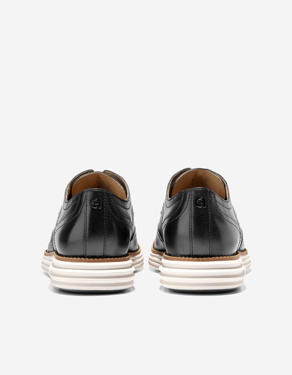 Zapato oxford de hombre confeccionado en piel con entresuela flowerfoam™ - Cole Haan - Negro Negro-2