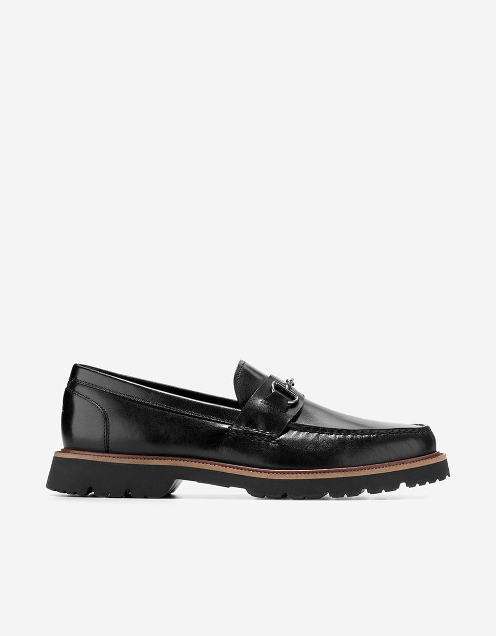 Cole Haan - Mocasines de hombre en piel con hebilla decorativa.