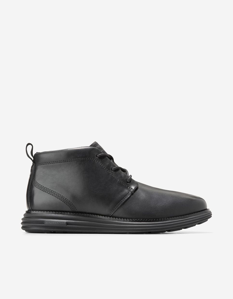 Imagen 0 de Botines de hombre confeccionados en piel impermeable Negro