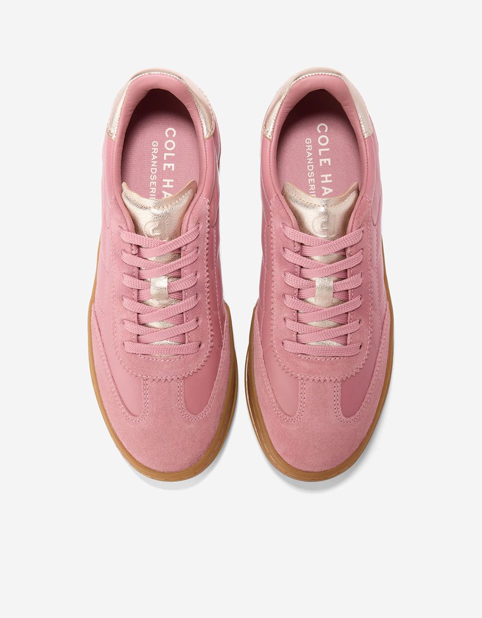 Zapatillas deportivas de mujer inspiradas en el futbol - Cole Haan - Rosa Rosa-5