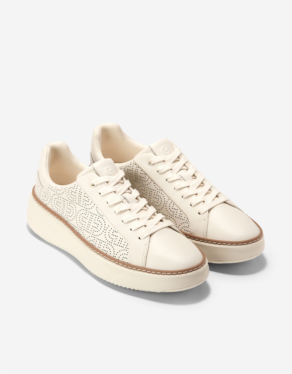 Zapatillas deportivas de mujer confeccionadas en cuero ligero y flexible - Cole Haan - Natural Natural-5