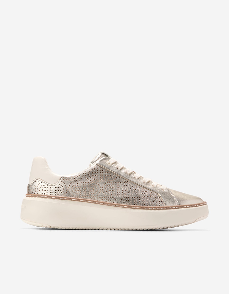 Zapatillas deportivas de mujer confeccionadas en cuero ligero y flexible - Cole Haan - Oro Oro-1