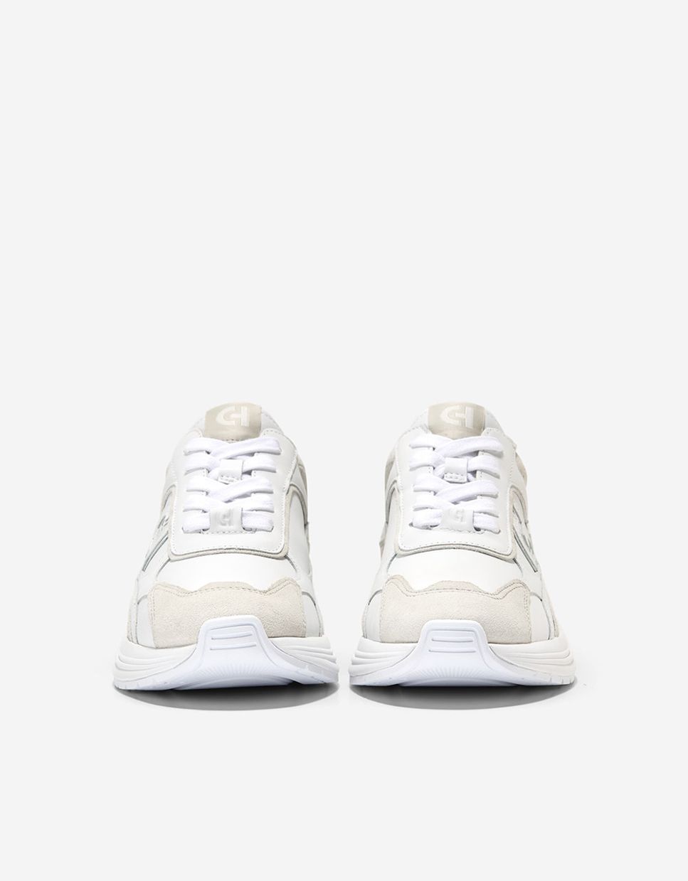 Zapatillas deportivas de mujer confeccionadas en cuero - Cole Haan - Blanco Blanco-3