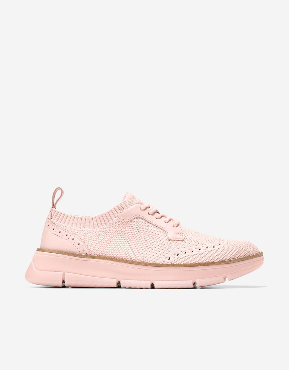 Zapatillas deportiva de cordones de mujer confeccionadas en tejido stitchlite™ - Cole Haan - Rosa Rosa-3