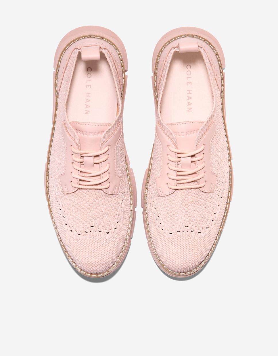 Zapatillas deportiva de cordones de mujer confeccionadas en tejido stitchlite™ - Cole Haan - Rosa Rosa-6