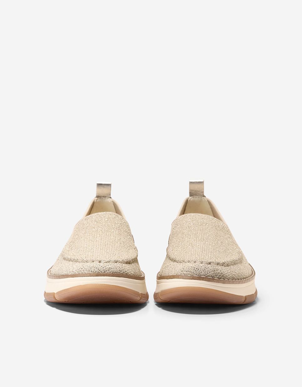 Mocasines planos de mujer confeccionados en tejido stitchlite™ - Cole Haan - Beige Beige-2