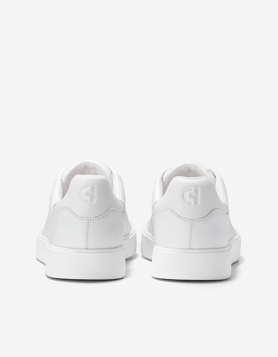 Zapatillas deportivas de hombre con cordones elásticos confeccionadas en piel - Cole Haan - Blanco Blanco-2