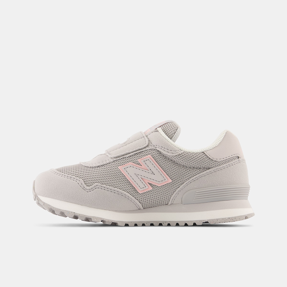 Zapatillas casual de niños 515 Hook & Loop New Balance - Gris / Rosa Gris / Rosa-2