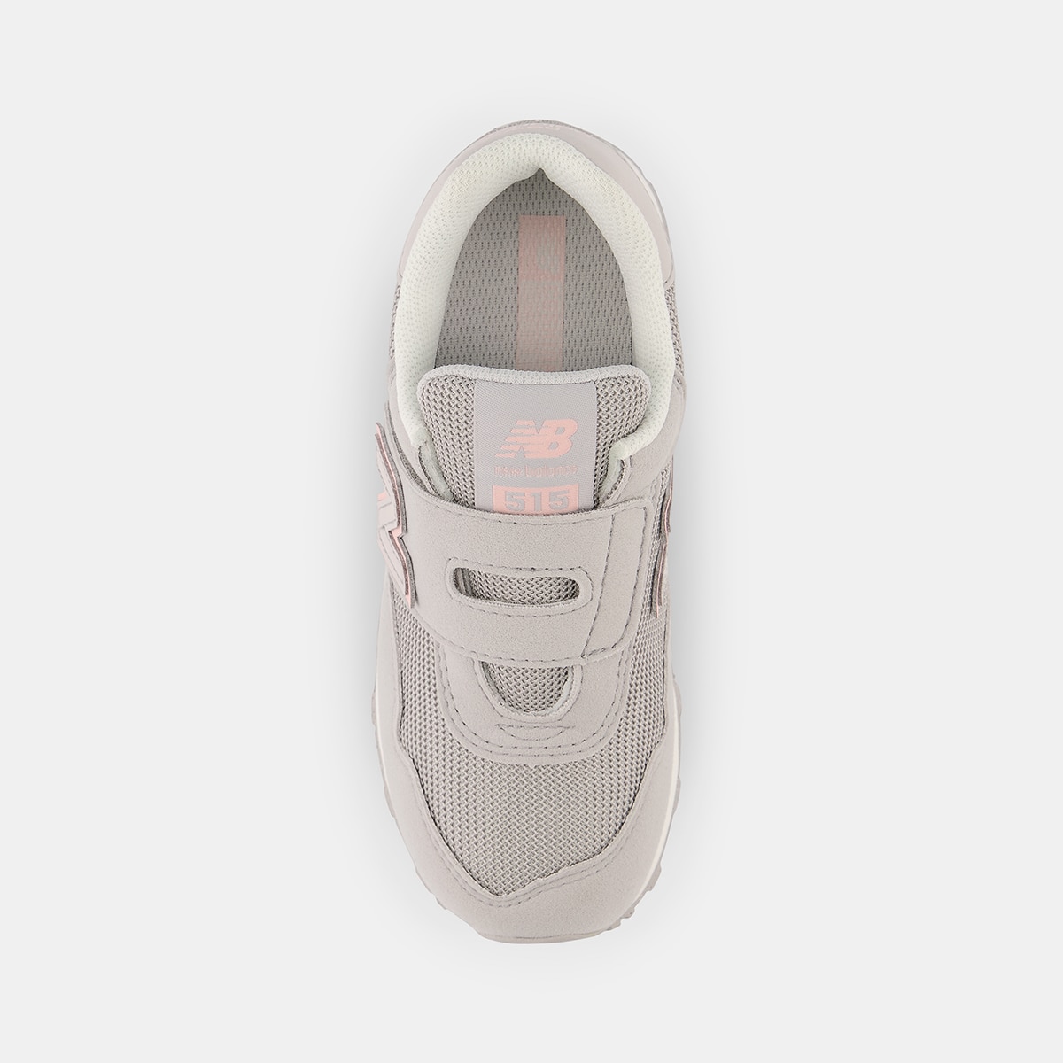 Zapatillas casual de niños 515 Hook & Loop New Balance - Gris / Rosa Gris / Rosa-3