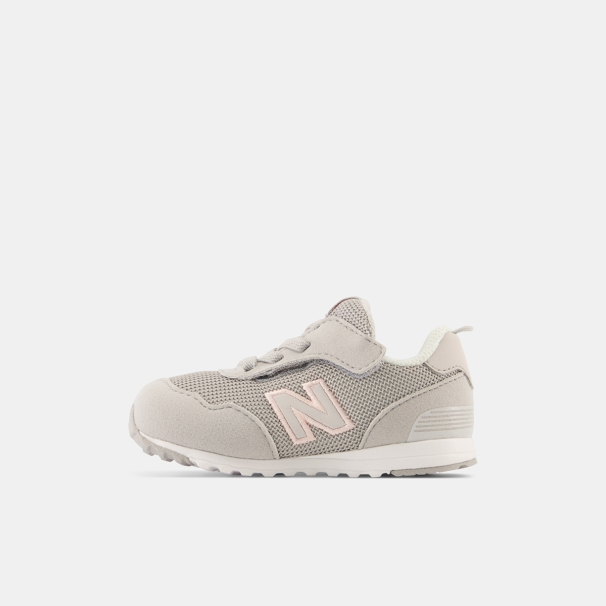 Zapatillas casual de bebé 515 NEW-B Hook & Loop New Balance - Gris / Rosa Gris / Rosa-2