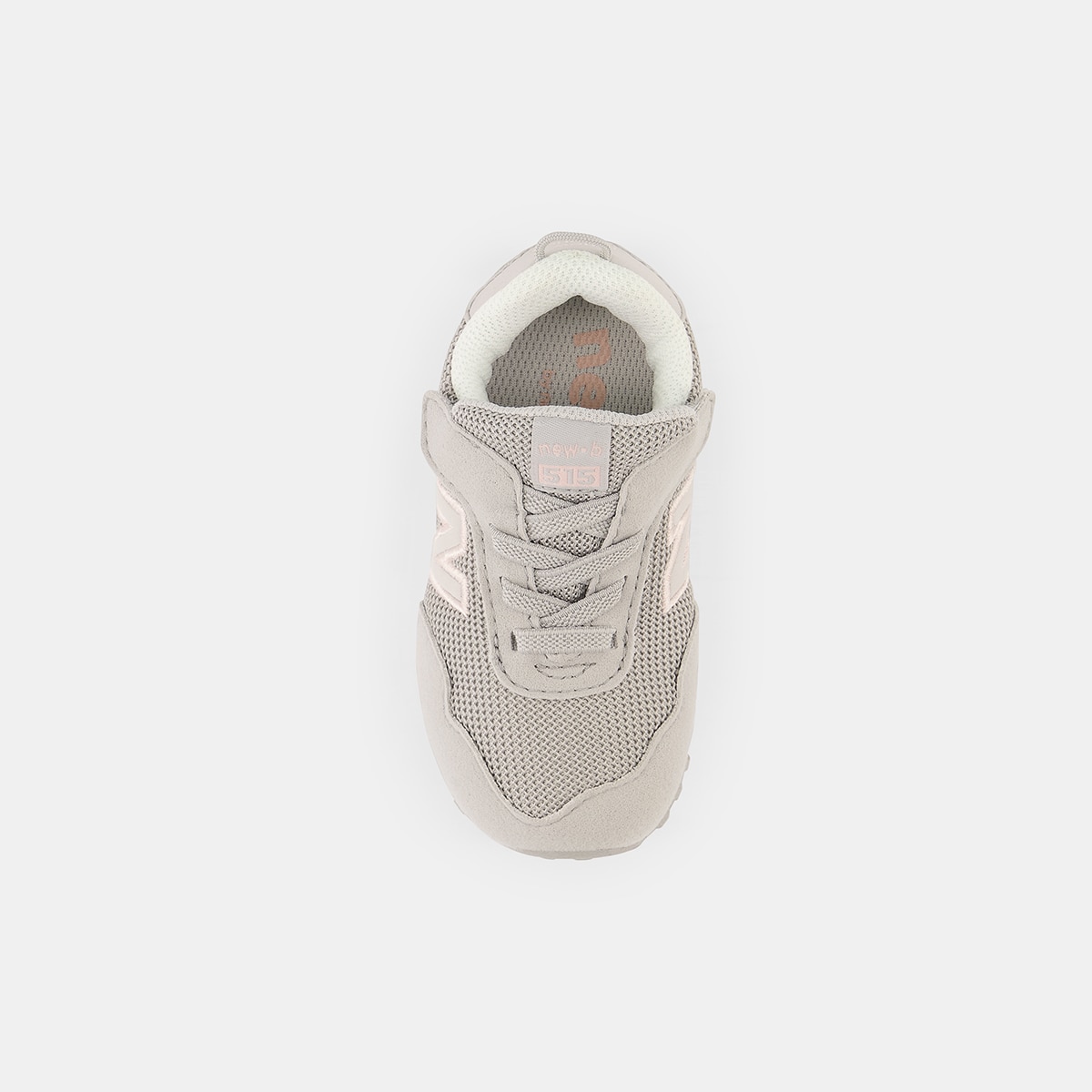 Zapatillas casual de bebé 515 NEW-B Hook & Loop New Balance - Gris / Rosa Gris / Rosa-3