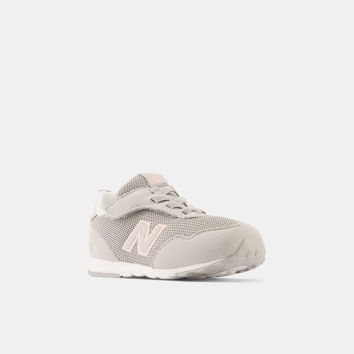 Zapatillas casual de bebé 515 NEW-B Hook & Loop New Balance - Gris / Rosa Gris / Rosa-4