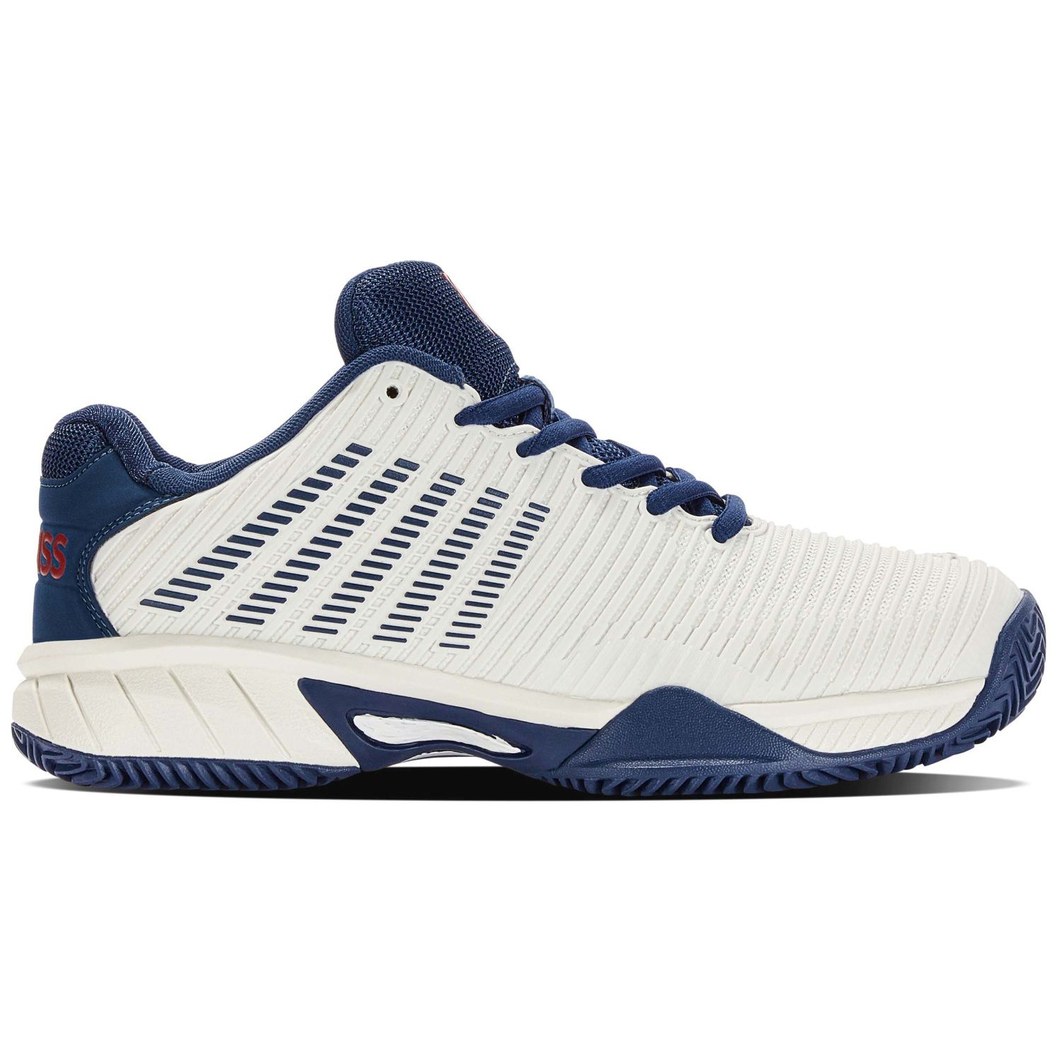 Zapatillas de tenis y pádel de niños HYPERCOURT EXPRESS 2 HB K·Swiss - Blanco / Azul Blanco / Azul-1